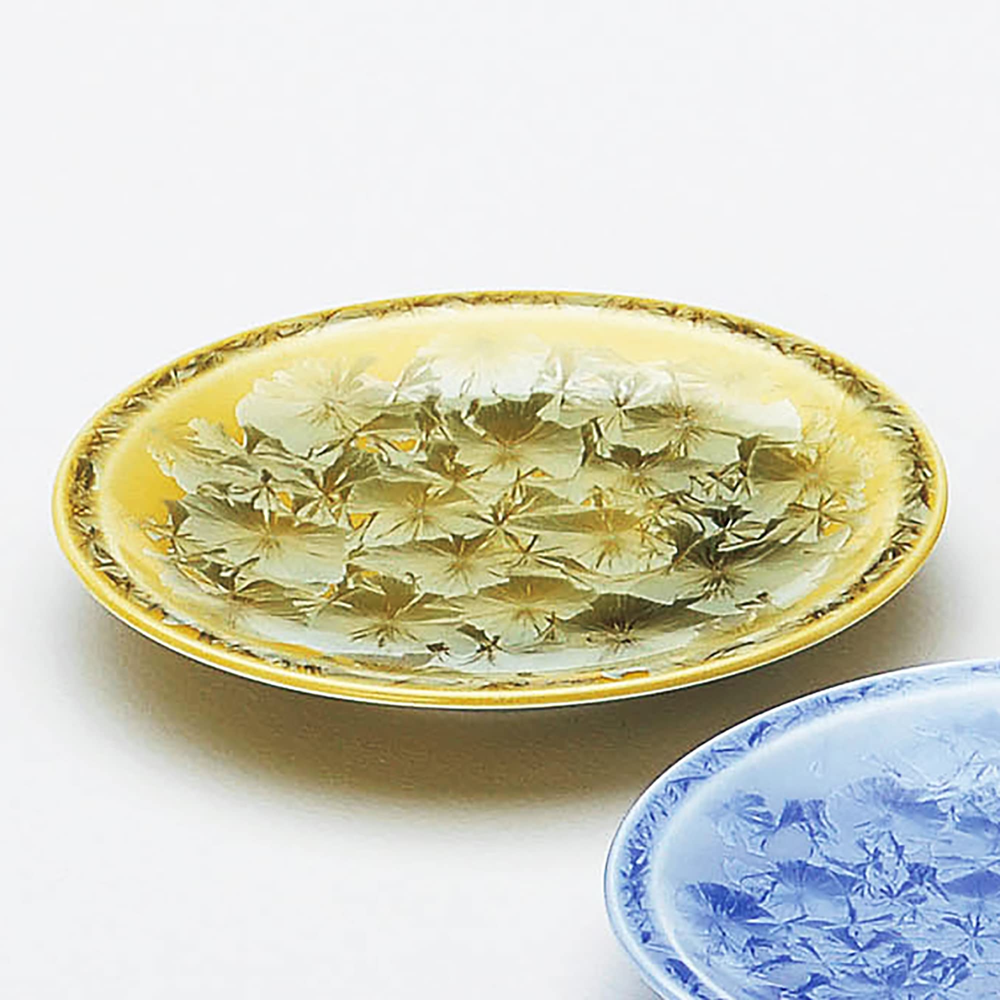 Amazon.co.jp: 京焼 清水焼 陶あん窯 銘々皿 揃 (5点セット) 花結晶 