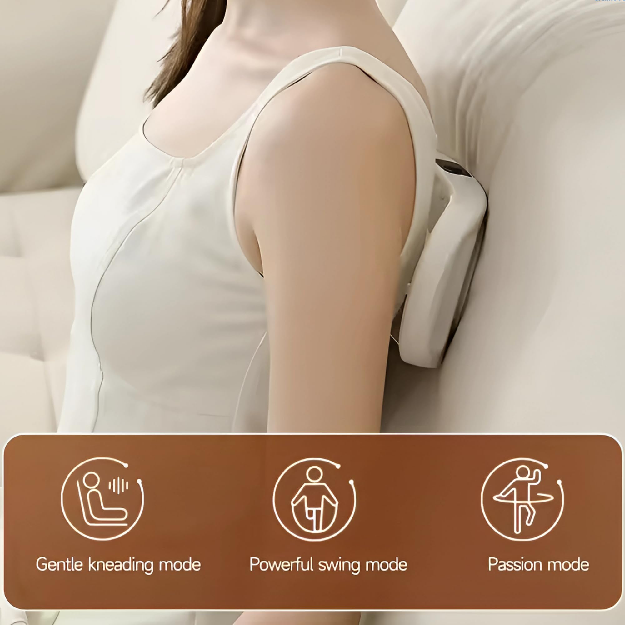 AROGYA Electric Fitness Slimming Massager belt | Tummy Massage Weight Loss, Muscle Pain Body Belt, Belly Vibrating Waist Belt for Weight Loss | Fat Burning belt| Unwanted Belly/Tummy Fat - Image 4 thumbnail
