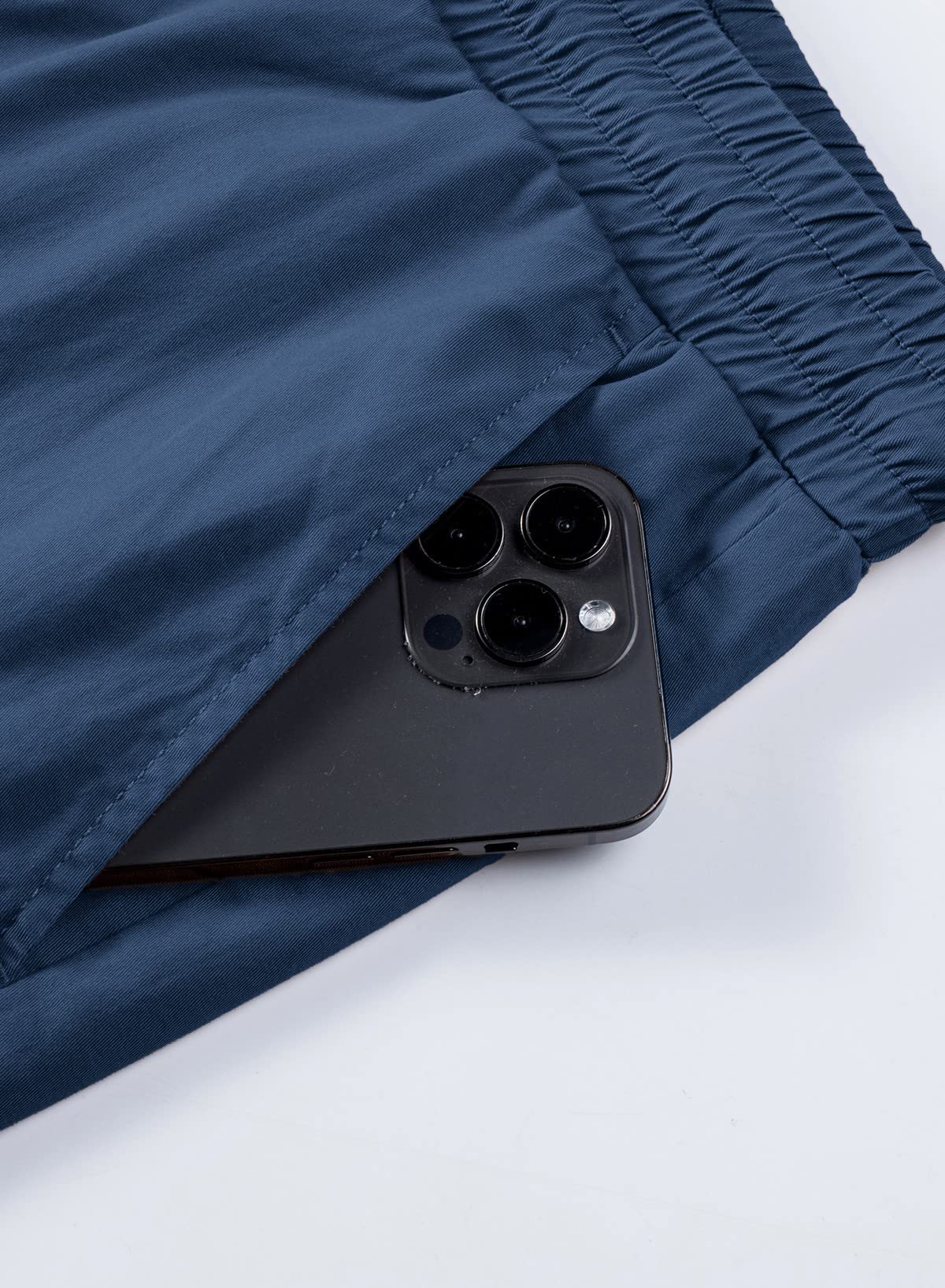 JMIERR Pantaloncini Uomo Sportivi Estivi Cotone Casual con Tasche