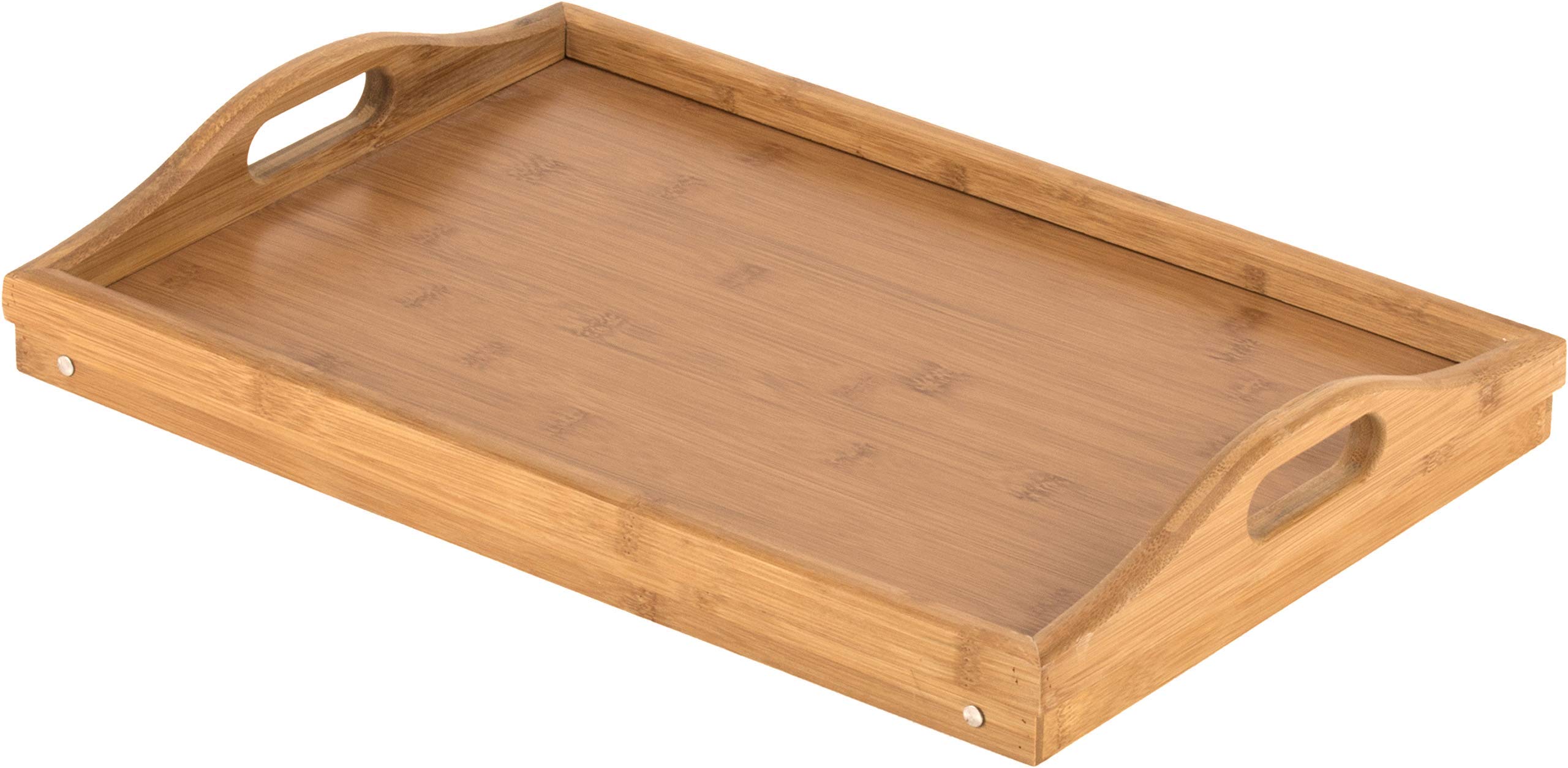 Vassoio Colazione con Gambe Pieghevoli e Vassoio Colazione Comodino in bambù e Vassoio Letto con Gambe