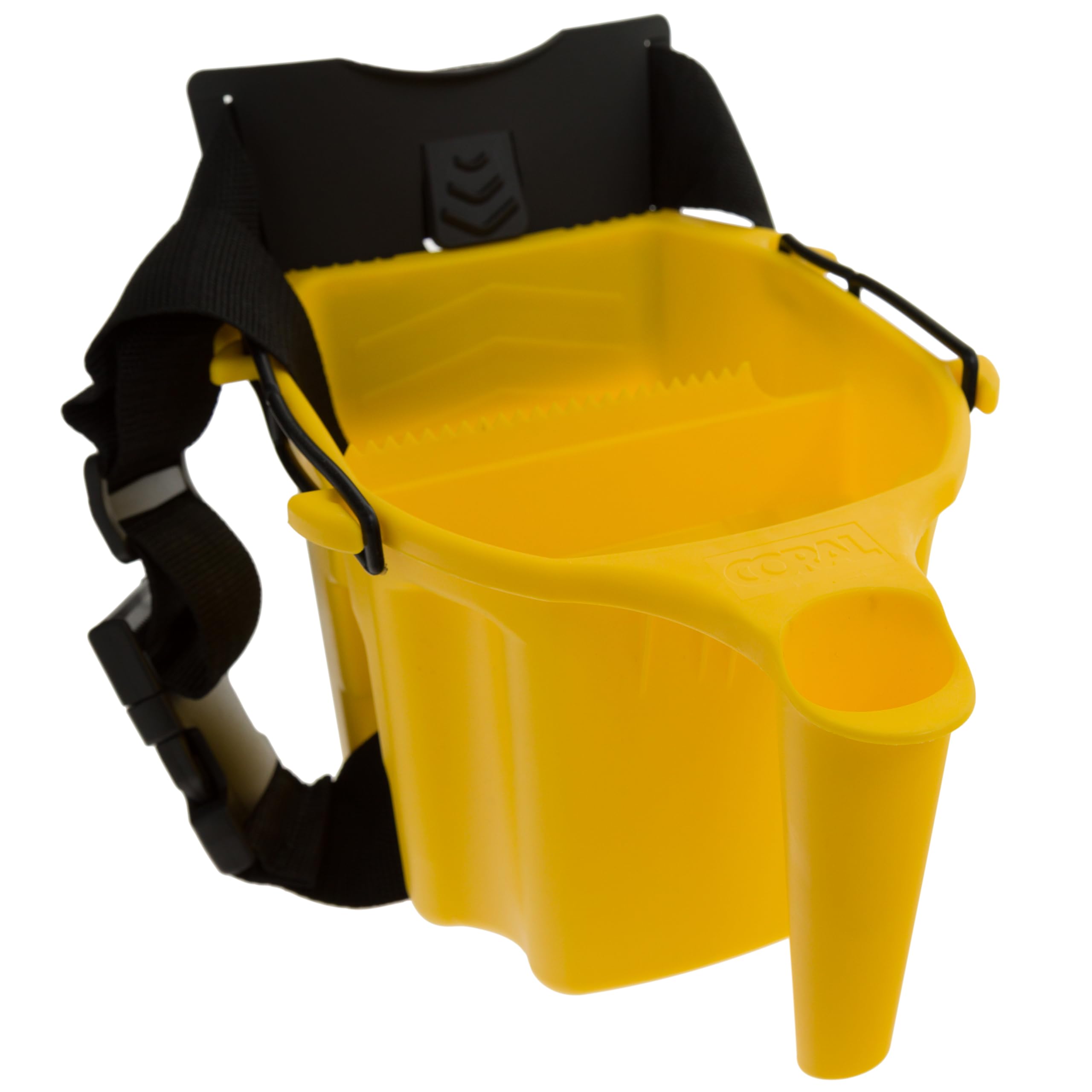 Coral Paintwiz 73621 Farbkessel mit Gürtel und Leiterriemen, 1,25 l, sichere Verwendung mit Rolle oder Pinsel
