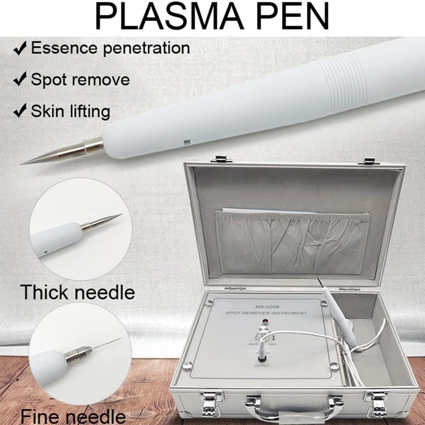 Stylo Électronique Pour Enlever Les Tatouages ​​et Les Grains De Beauté, Stylo Pour Enlever Les Acrochordons Avec 10 Niveaux De Puissance Réglables,Outil De Soin Du Visage,Pour Les Taches Brunes