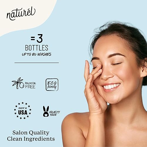 Miniatura 5 de Naturel Soothe - Juego de barra de champú y acondicionador para la caspa, barra de champú para el cuero cabelludo seco y barra acondicionadora,