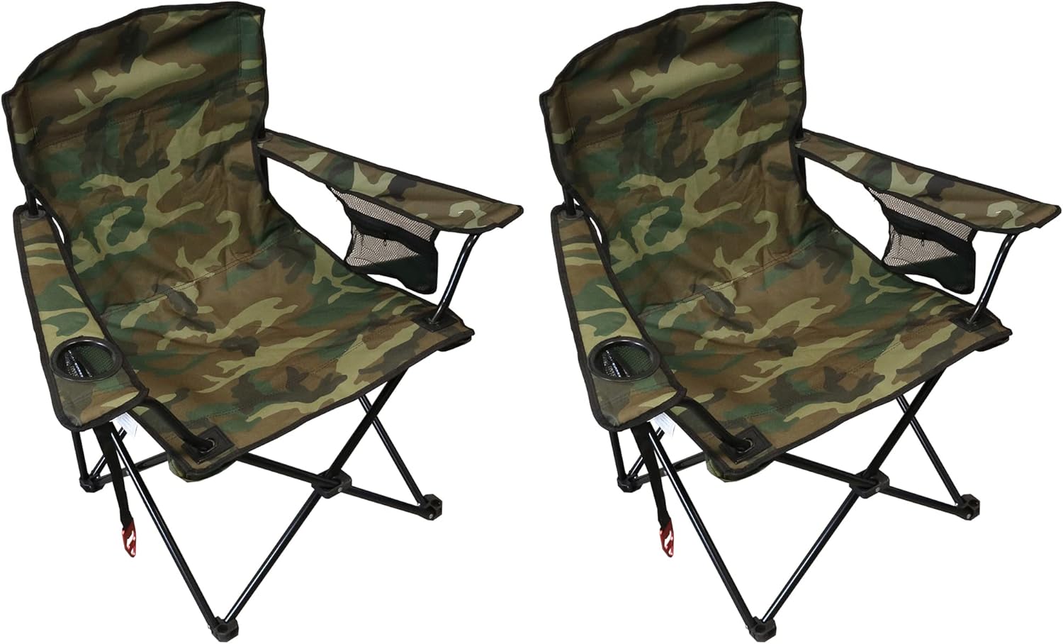 Wilcor Camp Chair, Set of 2, Folding Outdoor Chair