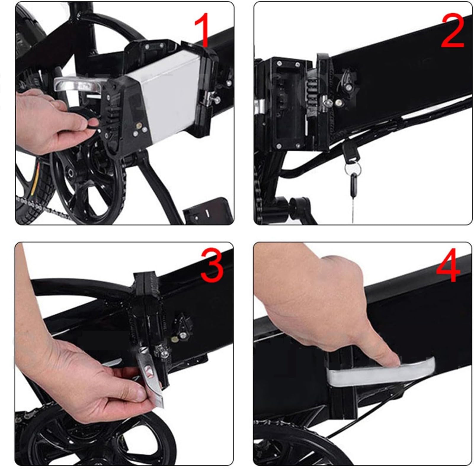 batteria bici elettrica 36V 10Ah 13Ah 15Ah 20 Ah batteria monopattino elettrico batterie per biciclette elettriche 36V ebike elettrica Batteria 36V, 13Ah