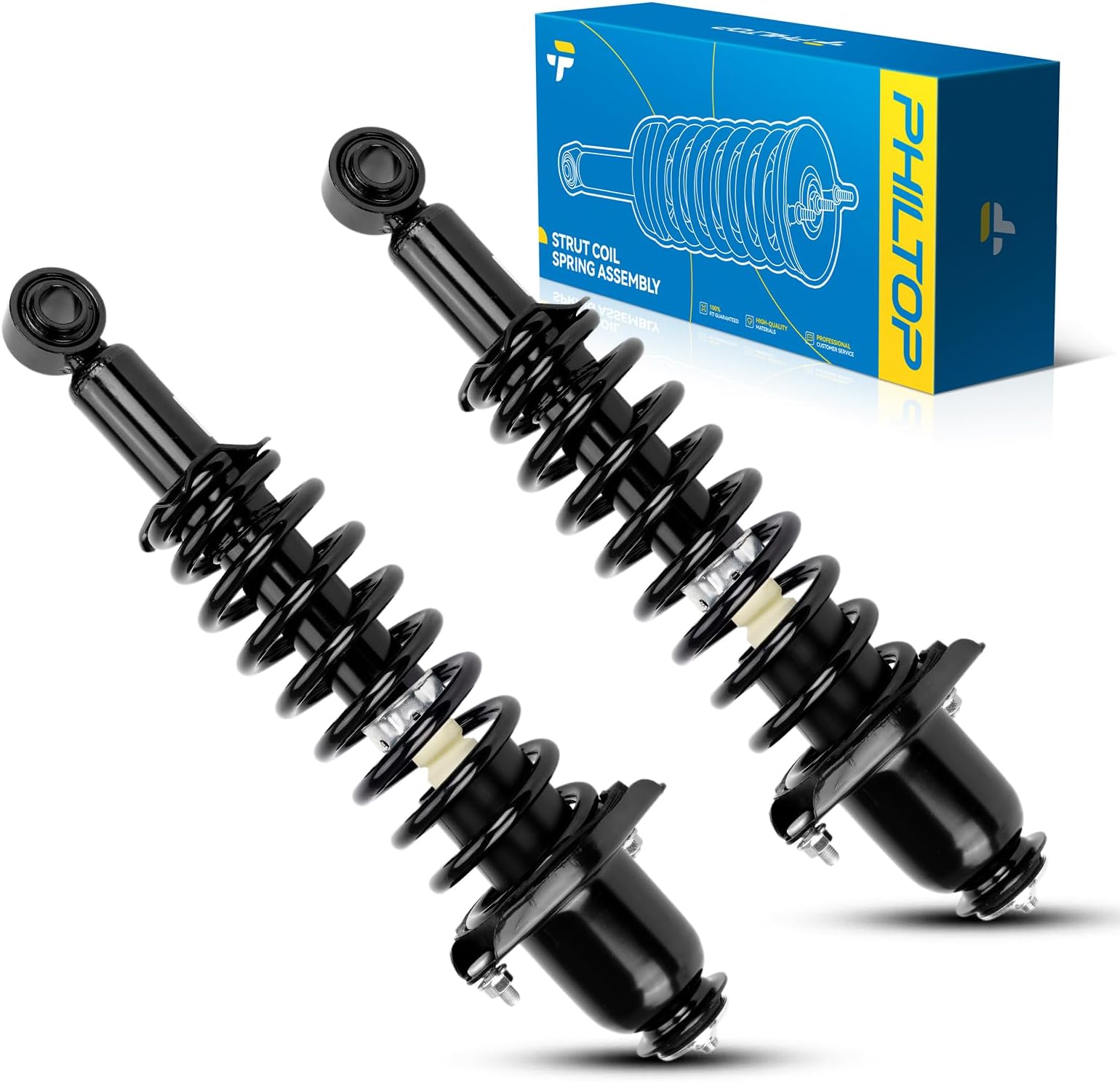 Rear Complete Struts Shock absorber fits Corolla/Matrix/Vibe 2003 2004 2005 2006 2007 2008 11901 11902 Struts with Coil Spring Assemblies Set of 2 SAA014