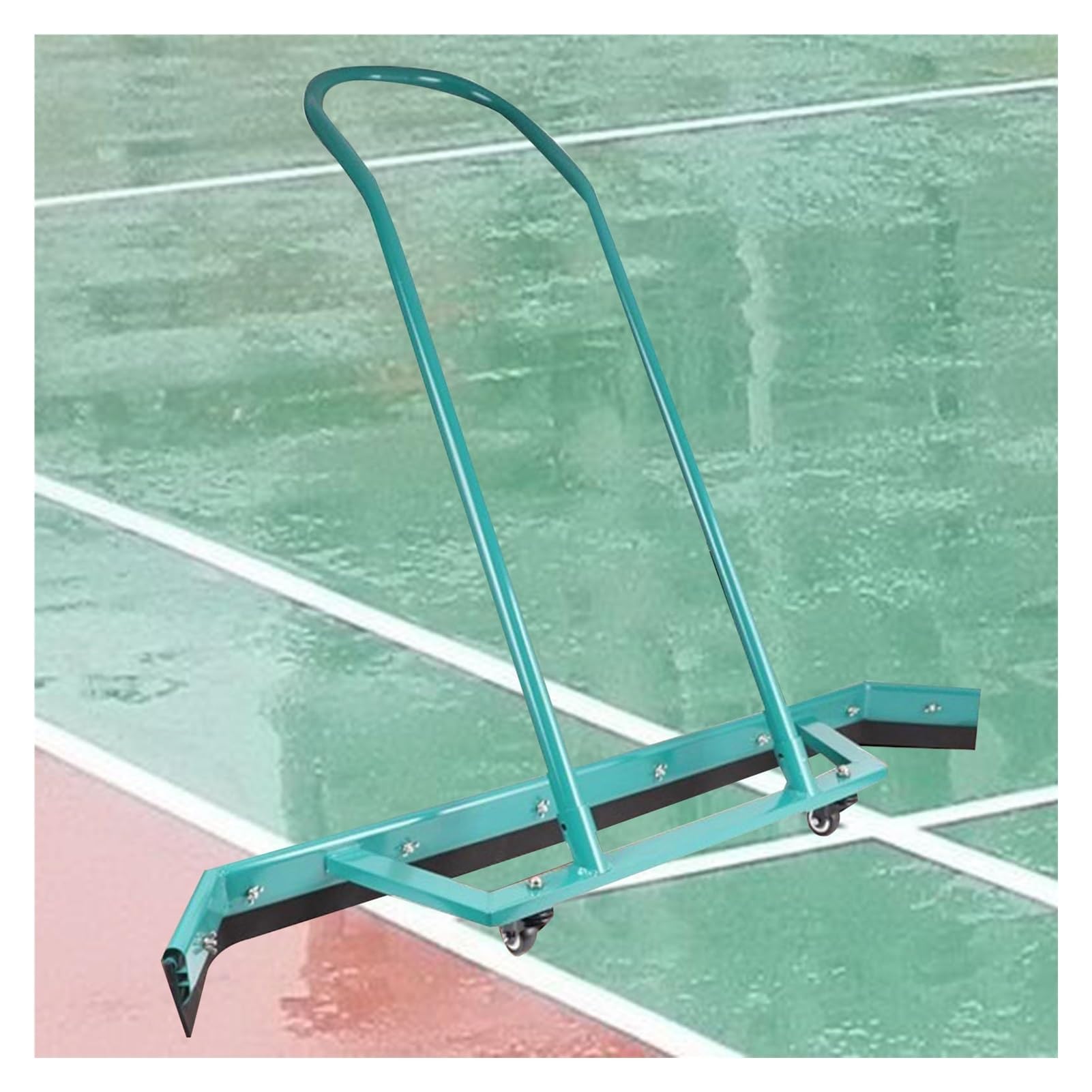 Raclette tennis contre l'eau stagnante sur les terrains extérieurs et scolaires