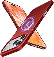 Vista 11 de TORRAS Funda magnética delgada para iPhone 17 PRO MAX, funda ultradelgada para teléfono 17 ProMax compatible con MagSafe, PC duro mate ligero