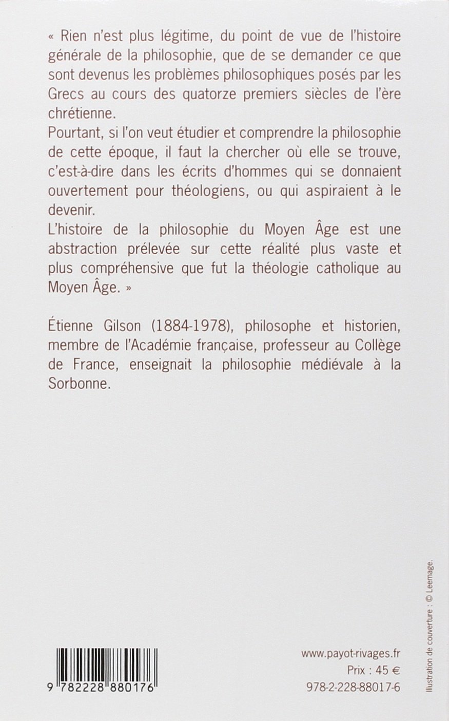 La Philosophie au Moyen Âge