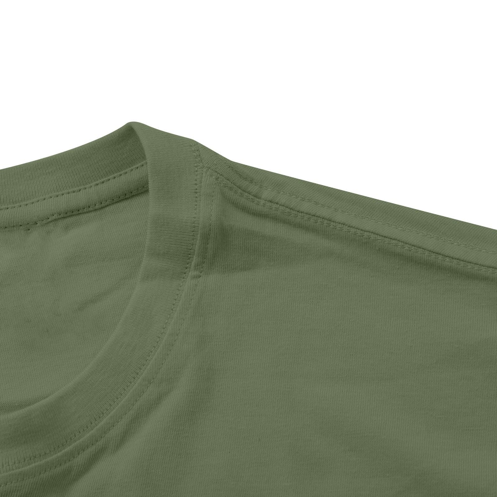 Generico Maglia T Uomo in Cotone Collo Tondo Maniche Corte, Tessuto Morbido Modello Base per L'Estate in Stile Casual