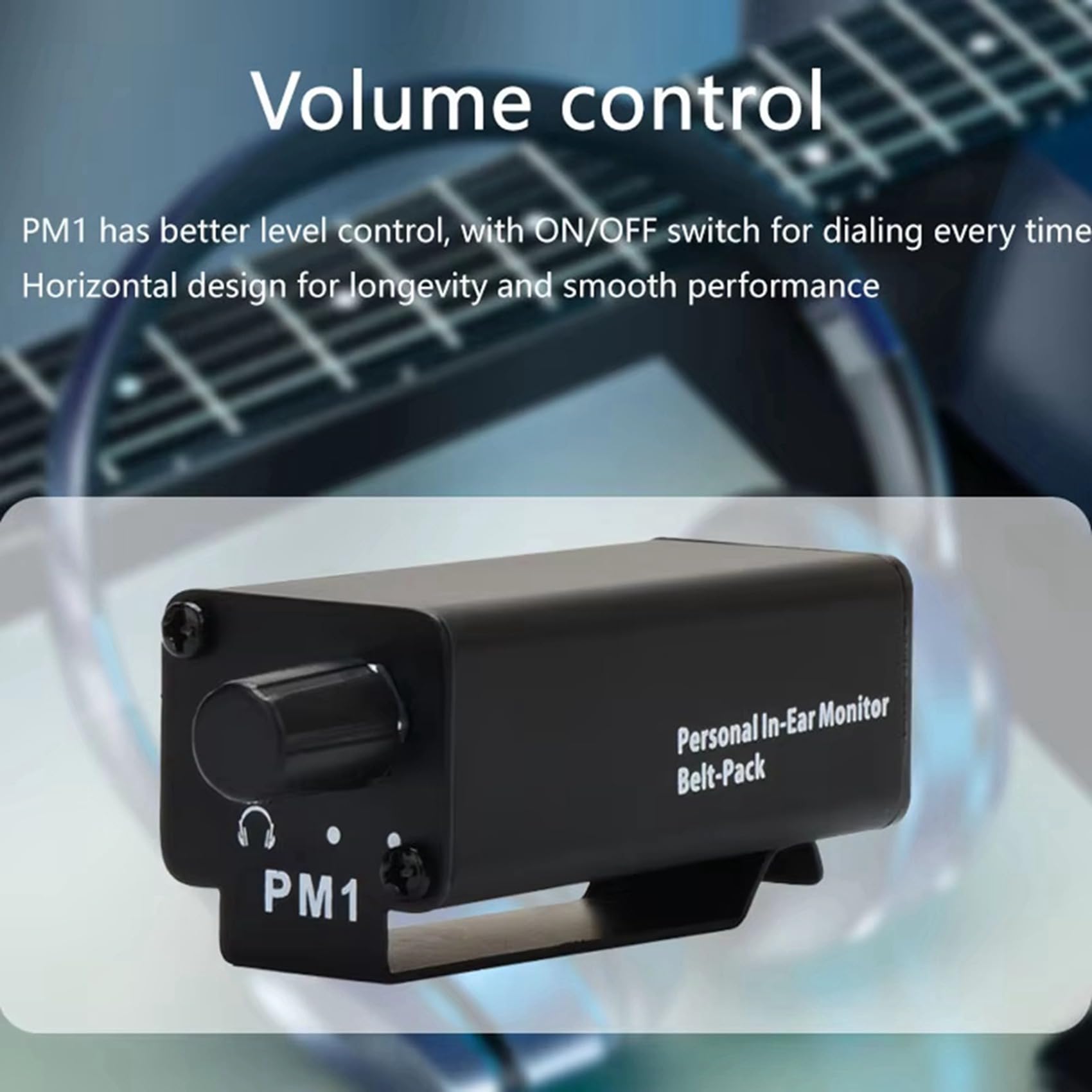 6X Mini Amplificatore per Cuffie XLR Professionale in-Ear Stereo Personale PM1 Amplificatore per Cuffie HiFi Portatile