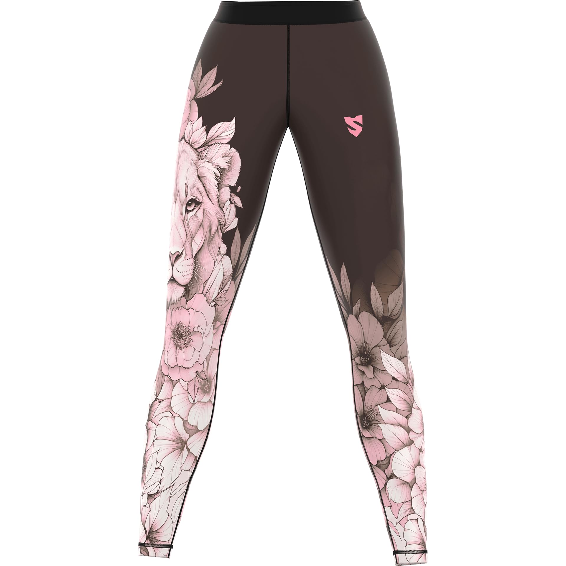SMMASH Leggings Damen - Sportleggings Lang - Laufhose mit Tasche - Atmungsaktiv Schnelltrocknend - Second Skin Technologie