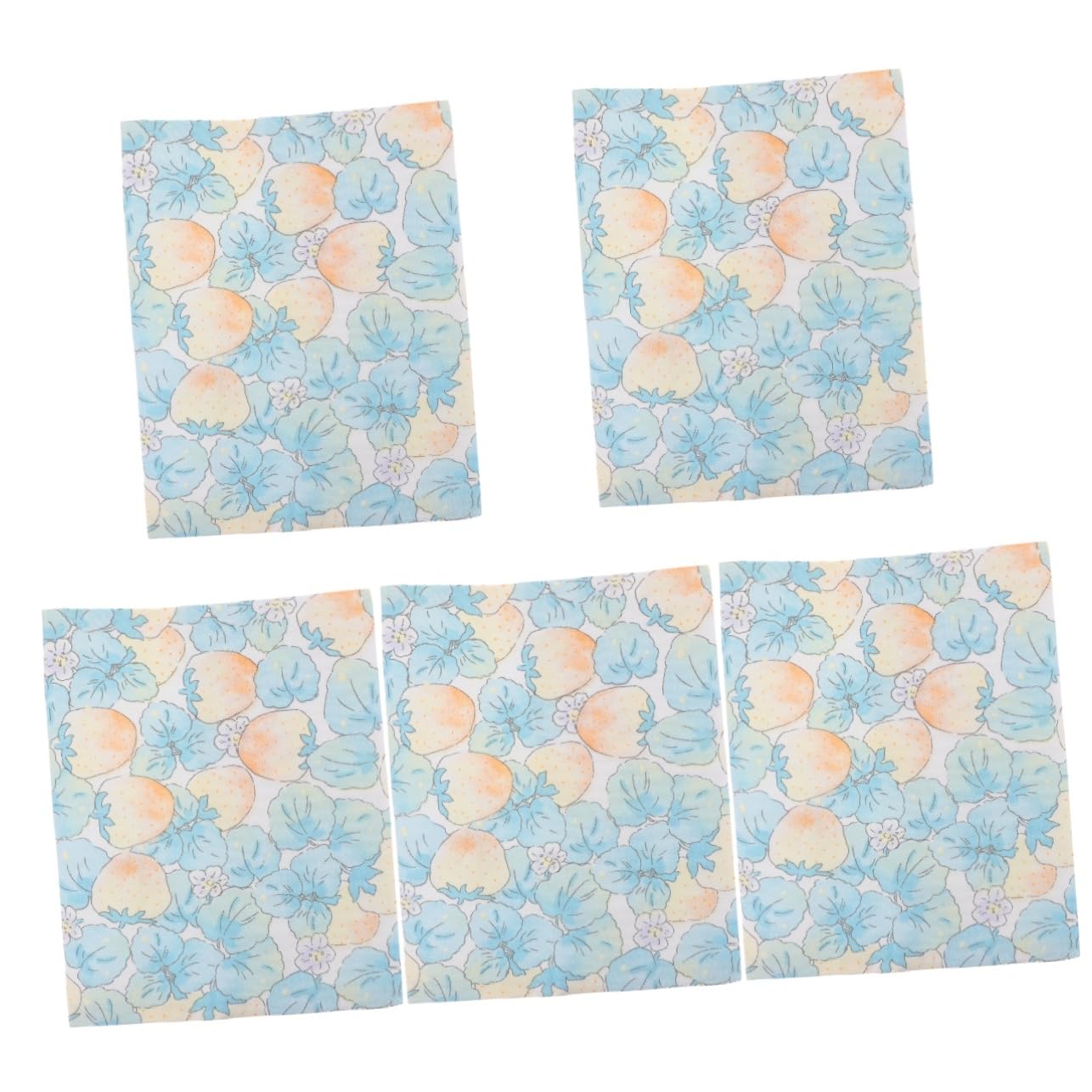 Lurrose 5 Pièces couverture de livre Protège livre en tissu protecteur de livre créatif bookcase livre decoration Décoratif Décoration de livre couvertures de livres pour couverture rigide
