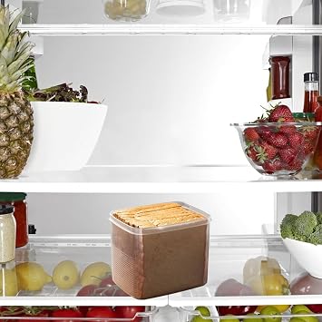 CRAFTHROU Plastic Bread Storage Box for Kitchen Use, Airtight Bread Case with No Odours, Sturdy Pp Material, Superb Craftsmanship Adds Warmth and Charm