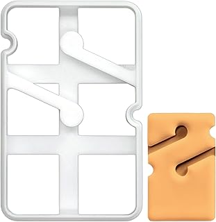 BAKERLOGY Hybrid Cave Marker Cookie Cutter - Detailed Biscuit Cutter Design for Baking and Crafts, ideal on fondant, doug...