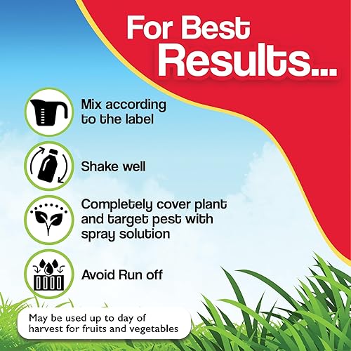 Miniatura 4 de Summit 113-12 años - Aceite en aerosol para concentrado de insectos de jardín, 16 onzas