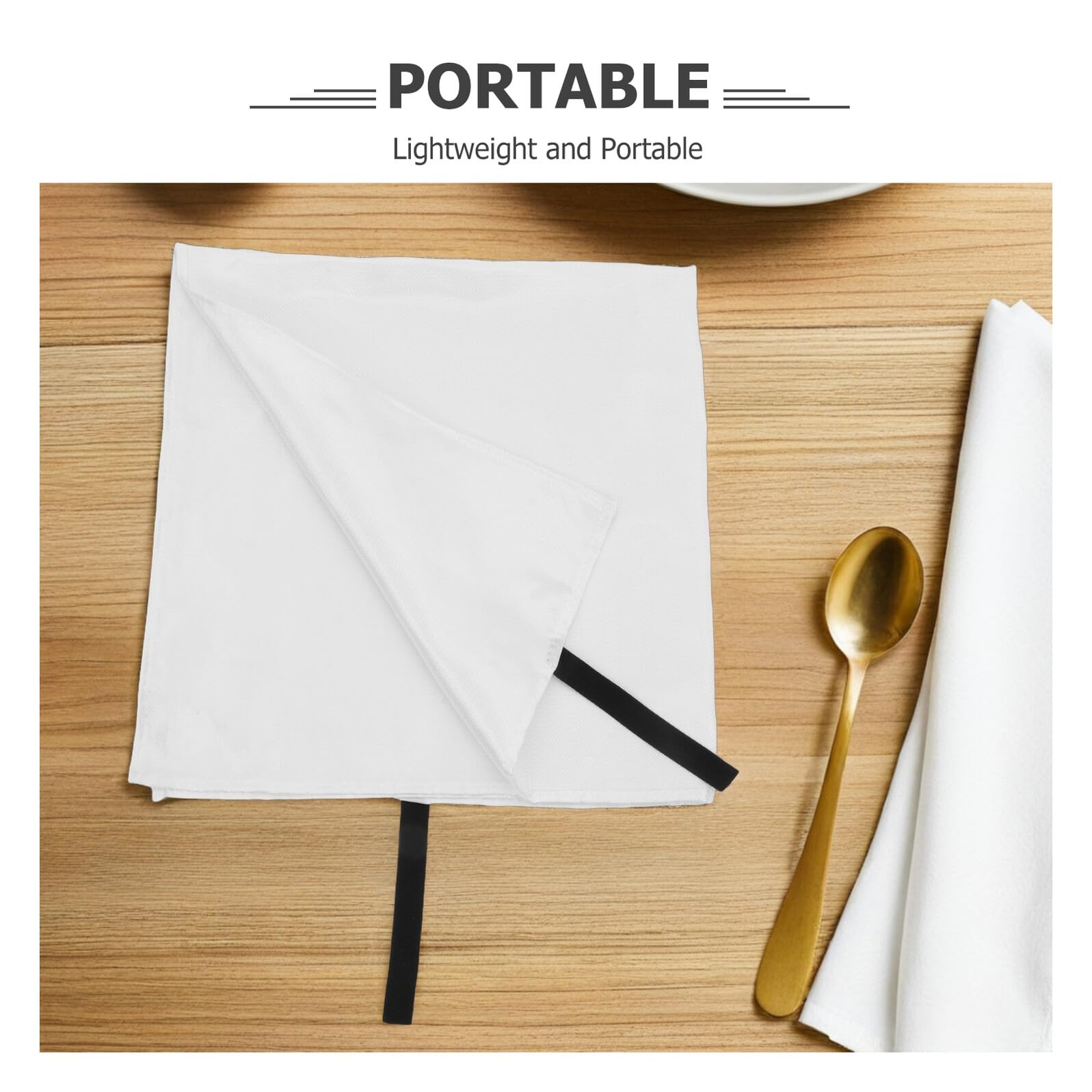 Feuerlöschdecke aus Glasfaser 99x99cm für Notfälle | Weiß, 2 Stück-pack, Flammhemmend und Leicht, für Öl und Grillbrände, für Reisen und Büro