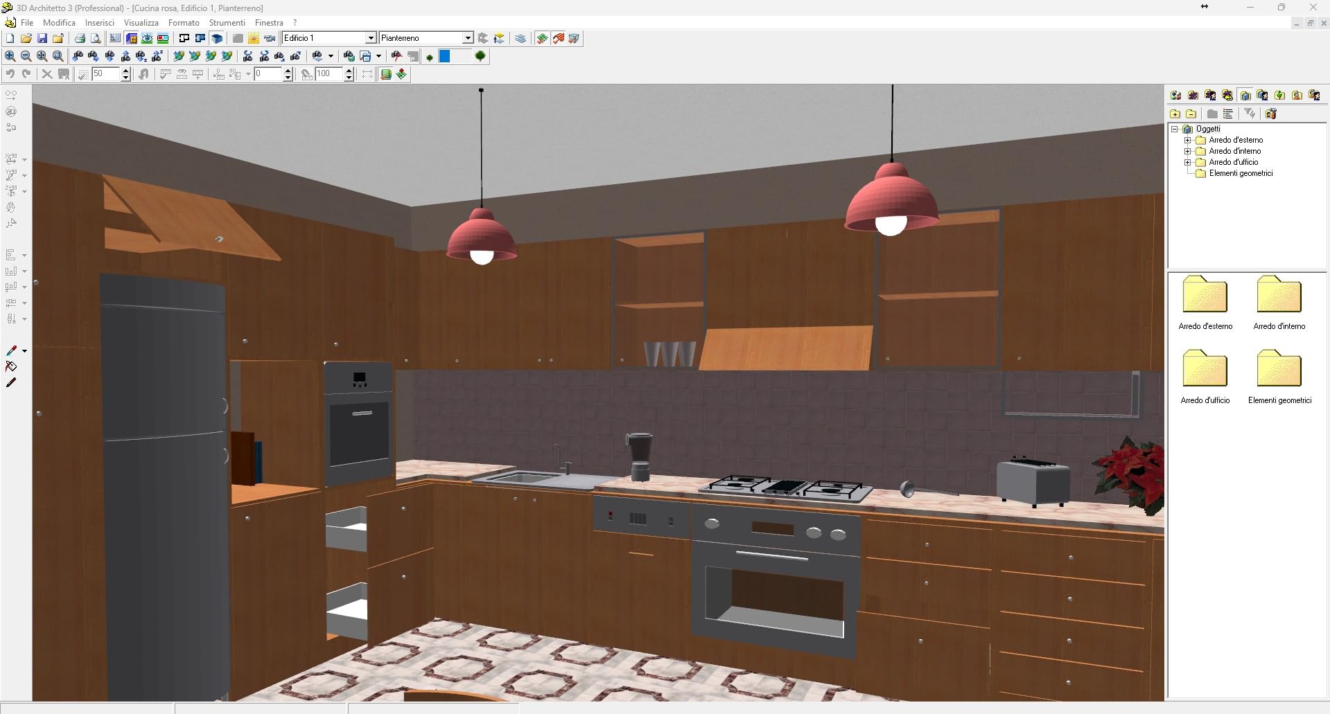 3D ARCHITETTO 3 PROFESSIONAL - Il software professionale per arredare e creare mobili in 3D