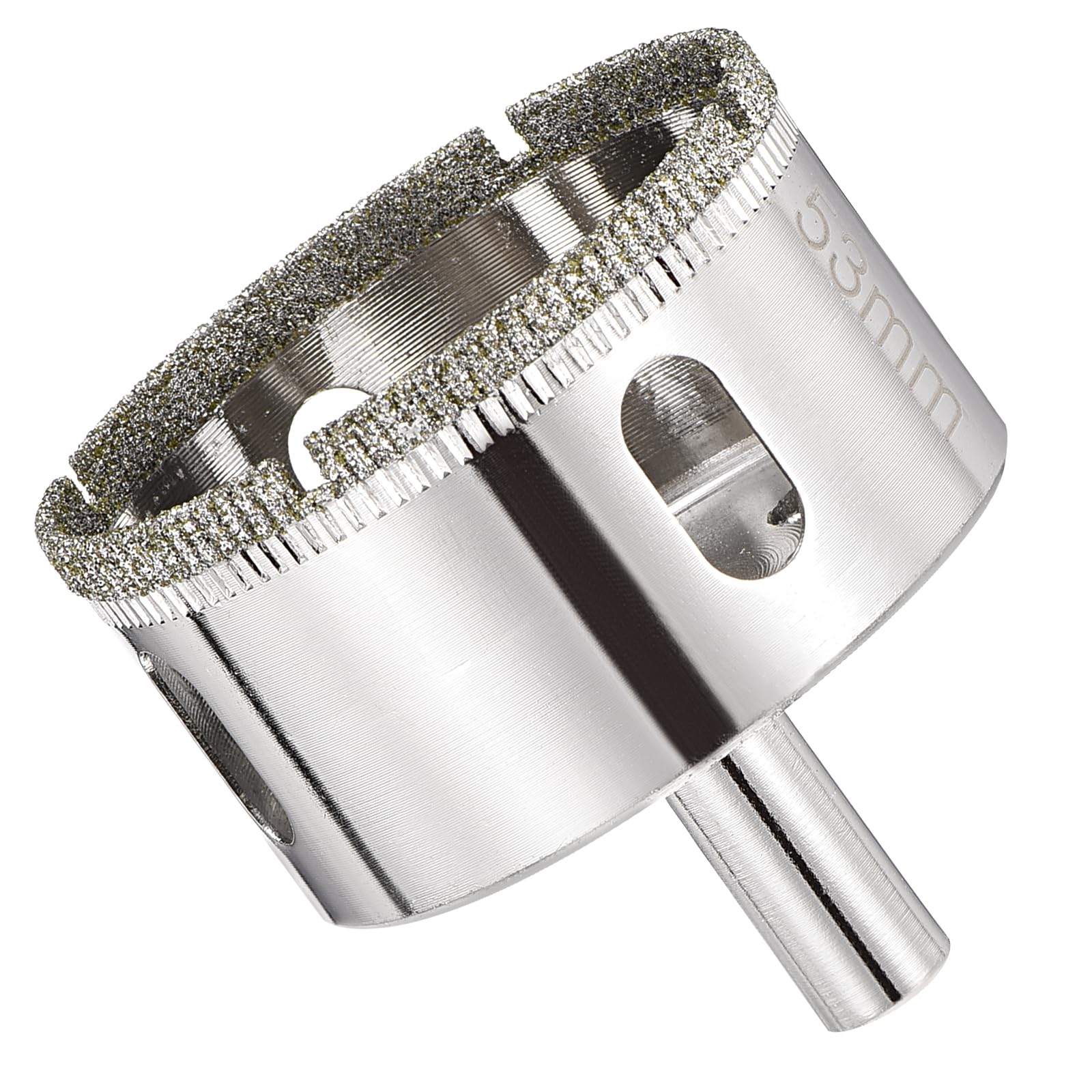 DTGN Diamond Hole Saw 2-1/12" /53mm - 1 PC - Good for Glass, Ceramic, Tile, Marble - Diamond Hole Saw Cutter