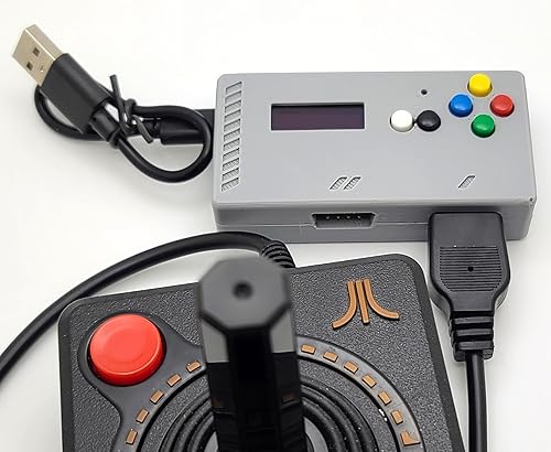 Miniatura 2 de 9 pin to USB Dual Atari Joystick,Paddle,and Driving Adapter by iCode,DB9 Ports,Plus Edition,ATARIPLUS2USB