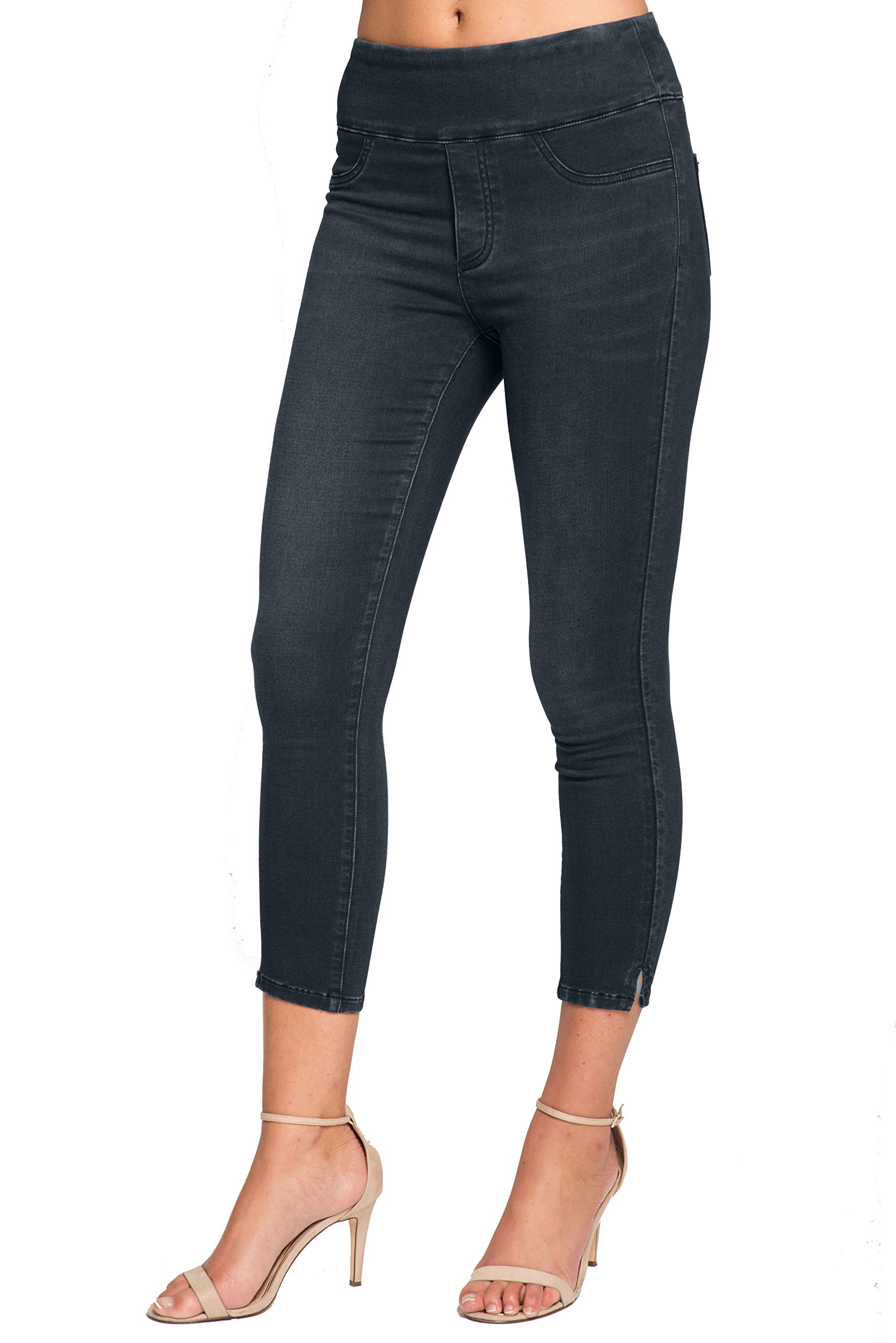 LIOR PARIS Signature Power Stretch Joy 5 Wash Skinny Crop Jean
