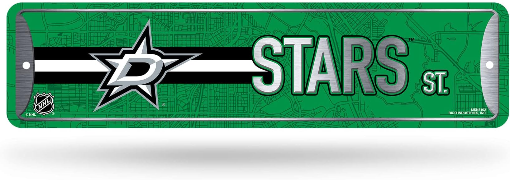 NHL Hockey Metal Street Sign