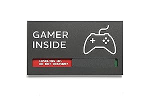 Kubik Letters Game Room Sign - Gaming in Progress