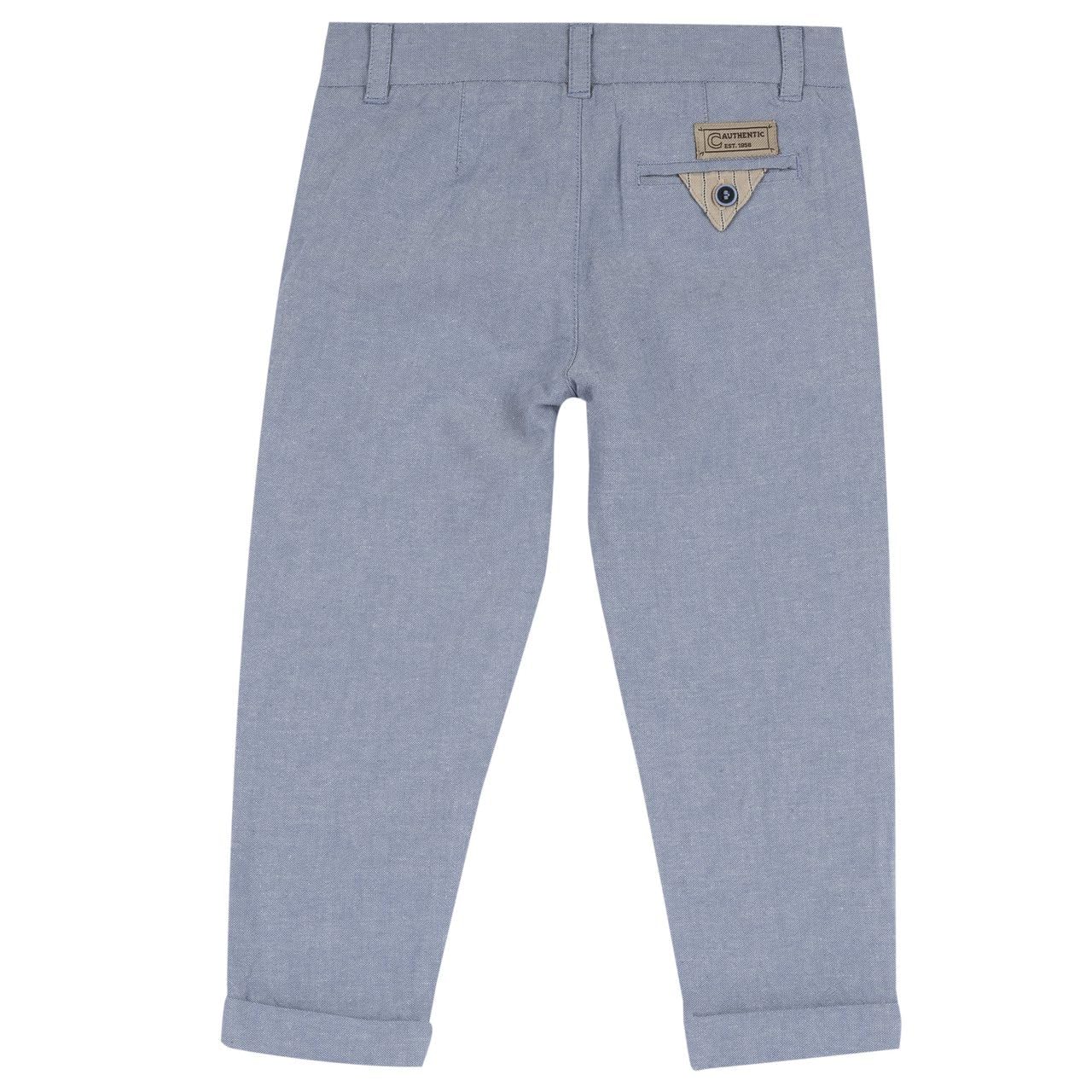 Chicco, Pantaloni Bambino Lunghi, 100% Cotone, Vita Elasticizzata
