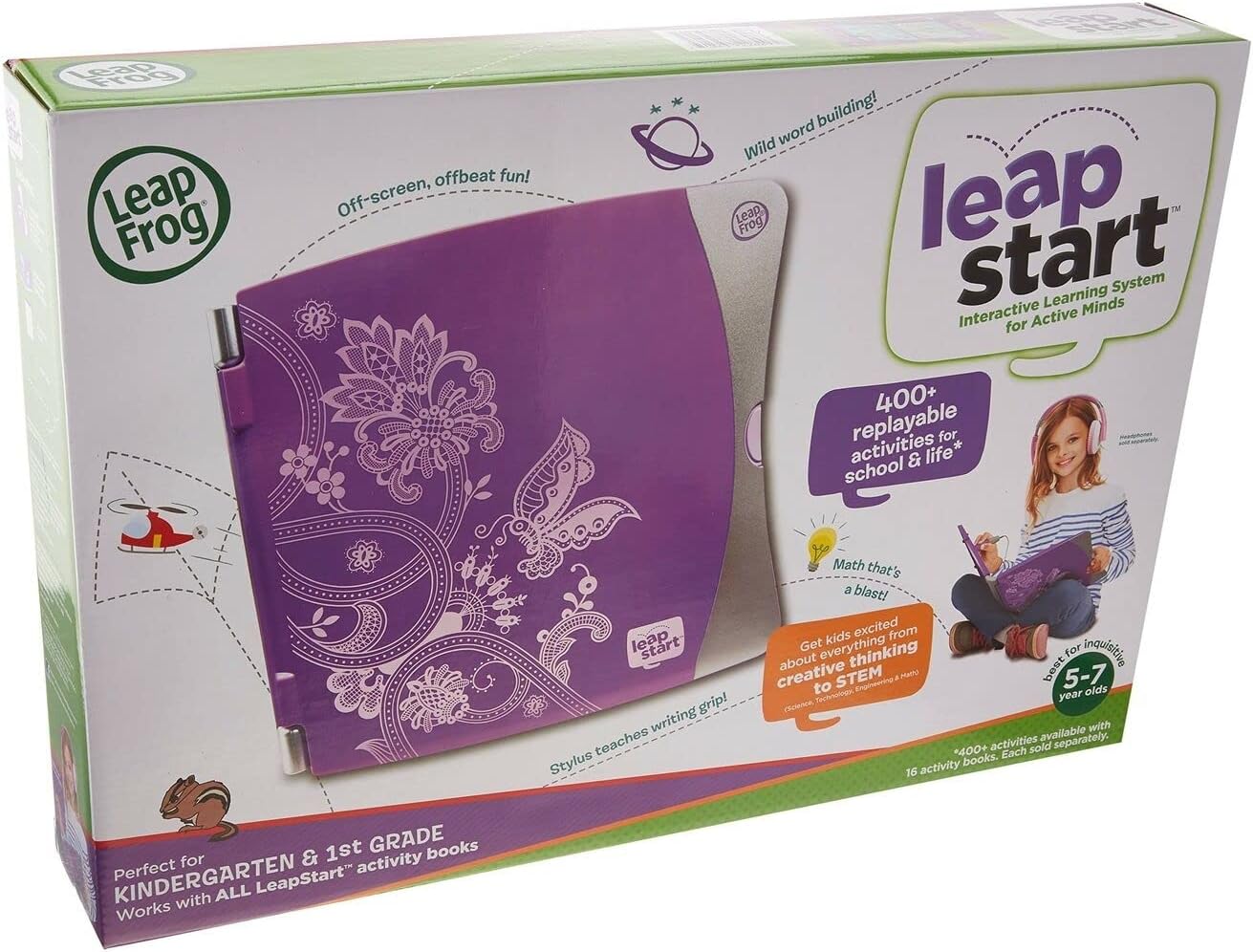 LeapFrog LeapStart Interactive Learning System Kindergarten and 1st Grade