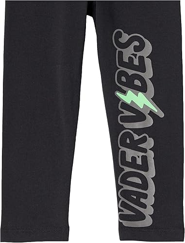 Vista 73 de Yaxa Essentials Disney Marvel Star Wars Frozen Leggings para niñas y niños pequeños, multipaquetes
