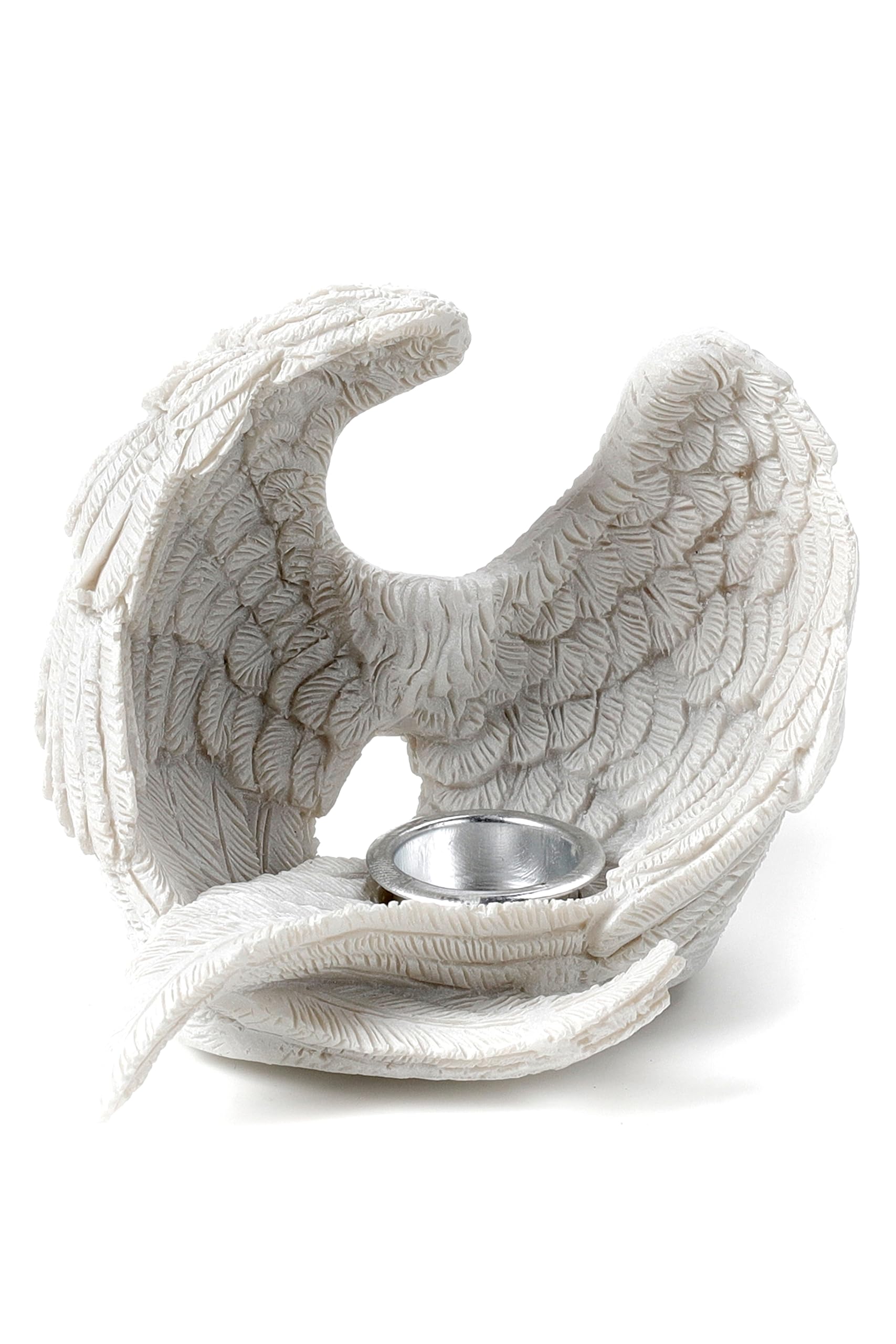 Puckator Wings of the Heart Angel Wings Ashcatcher Incense Sticks & Cone Burner - Zen Meditation Gifts - Incense Holders For Cones - Spiritual Gifts Incense Burner Gifts For Men And Women Ashcatcher