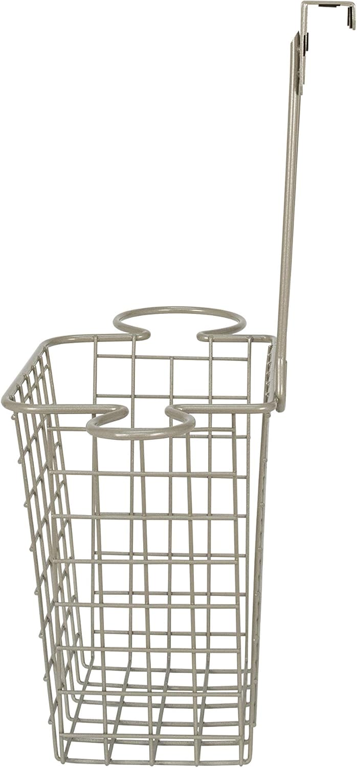 Spectrum Diversified Grid Tall Hair Styling Station, Over The Cabinet Door, Satin Nickel : Home & Kitchen