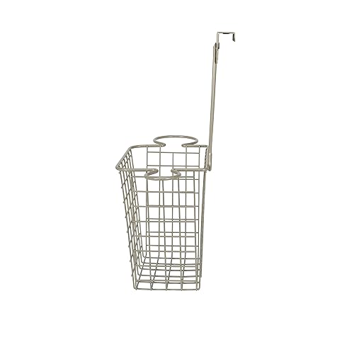 Miniatura 2 de Spectrum Grid Over the Cabinet Styling Station (Satin Nickel) - Tall Bathroom & Under Sink Organizer for Hair Dryer, Beauty Tools, Accessories, &