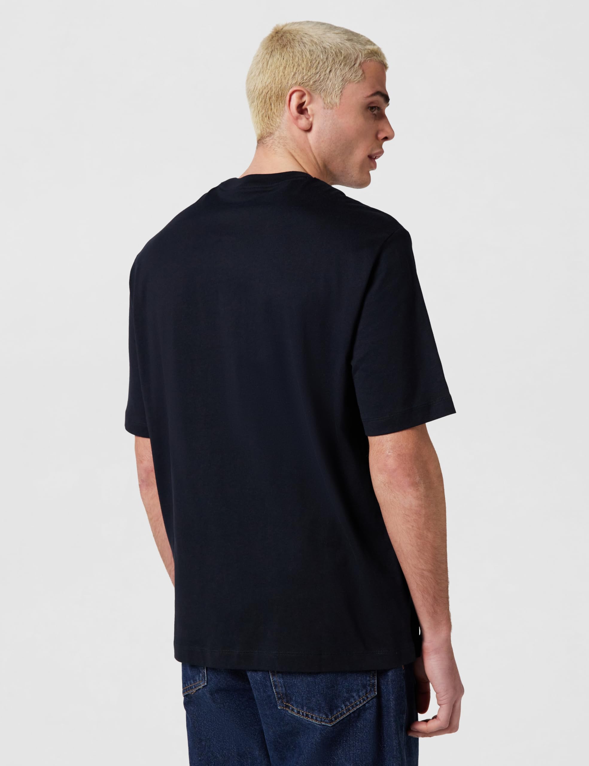 Armani Exchange Short Sleeve Regular Fit Side Sketch T-Shirt Uomo