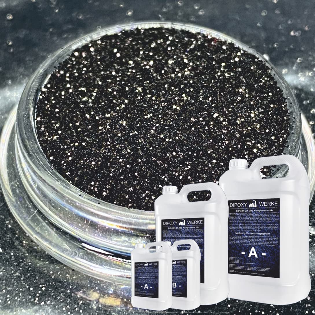 Dipoxy Resina epossidica 2K-700 con pigmento 3,0 kg + 35 g nero05