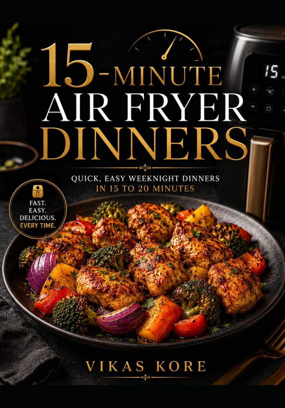 15-Minute Air Fryer Dinners: Quick, Easy Weeknight Dinners in 15 to 20 Minutes
