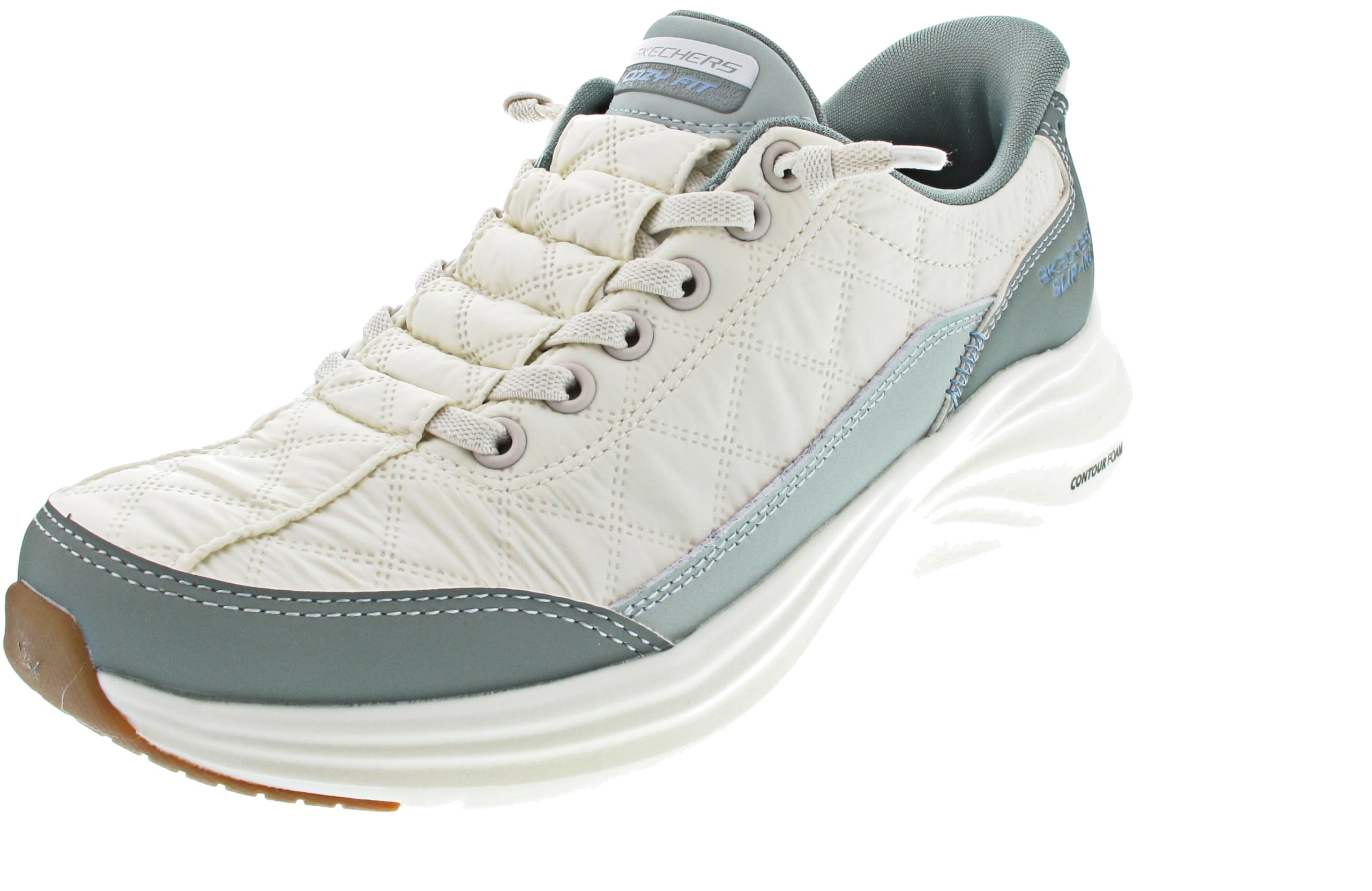 Skechers Sneaker da Donna Contour Foam-Cozy Fit Hands Free Slip-in Sneaker