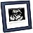 KeaBabies Baby Sonogram Picture Frame - Modern Ultrasound Picture Frames for Mom to Be, First Pregnancy Gifts for Expecting Mom & First Time Dad, Baby Gender Reveal Gifts (Midnight Blue)