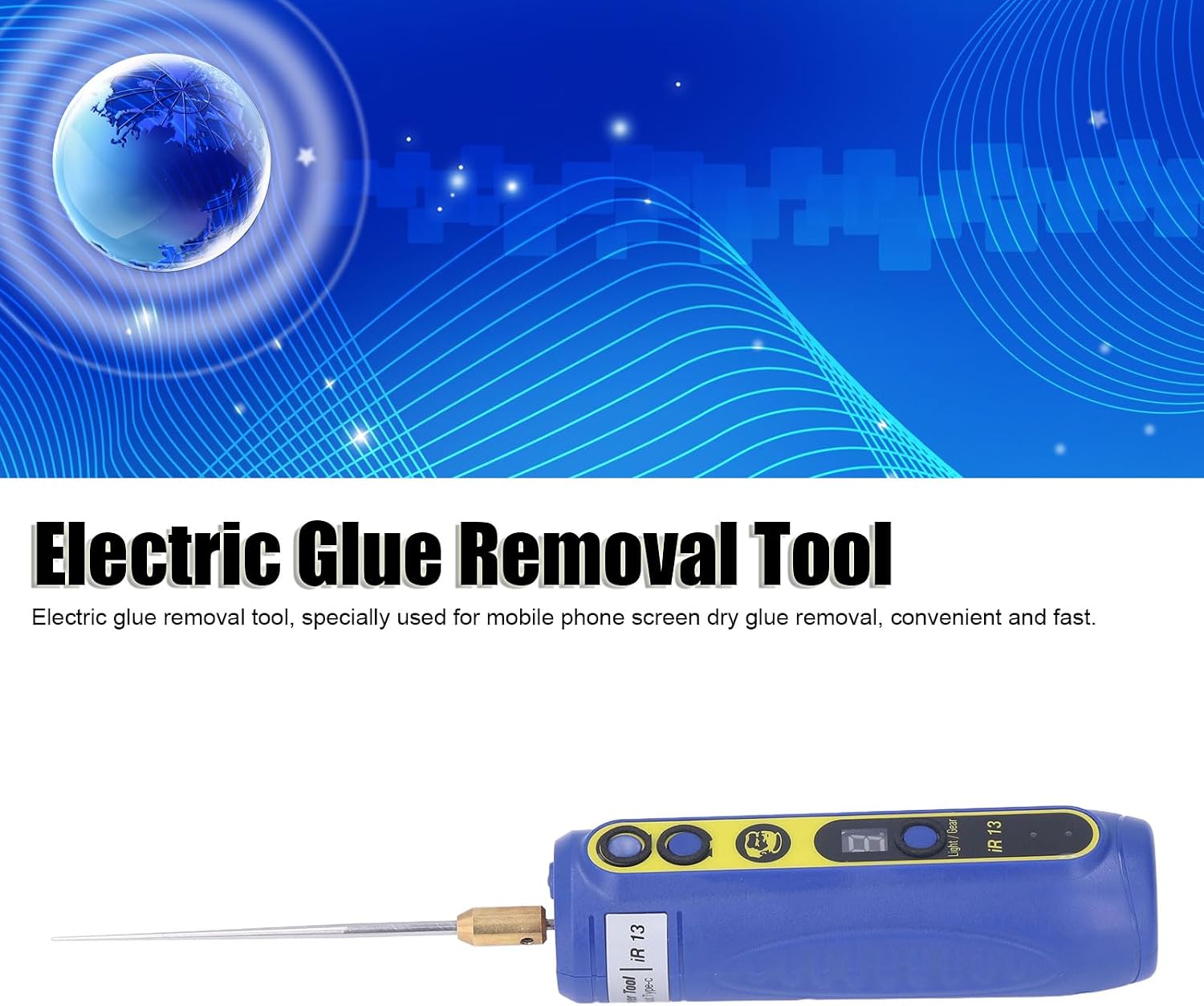 10PCS Pack of 4 Levels Adjustable Electric Glue Removal Tool Mobile Phone LCD Screen Dry Glue Clean Machine