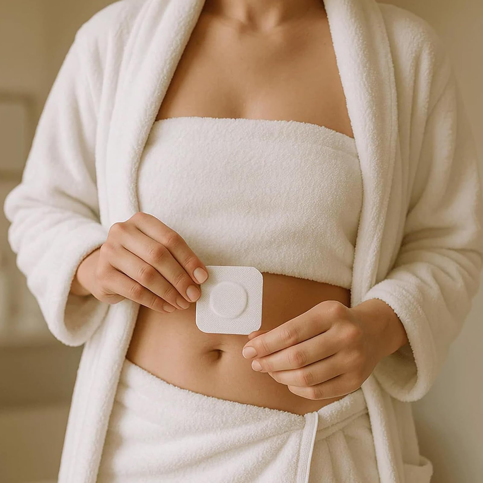 Patch di controllo della vescica Supporto per perdite urinarie Patch traspirante per la salute della vescica Riduttore di frequenza per minzione Cura confortevole per lavoro viaggi uso quotidiano