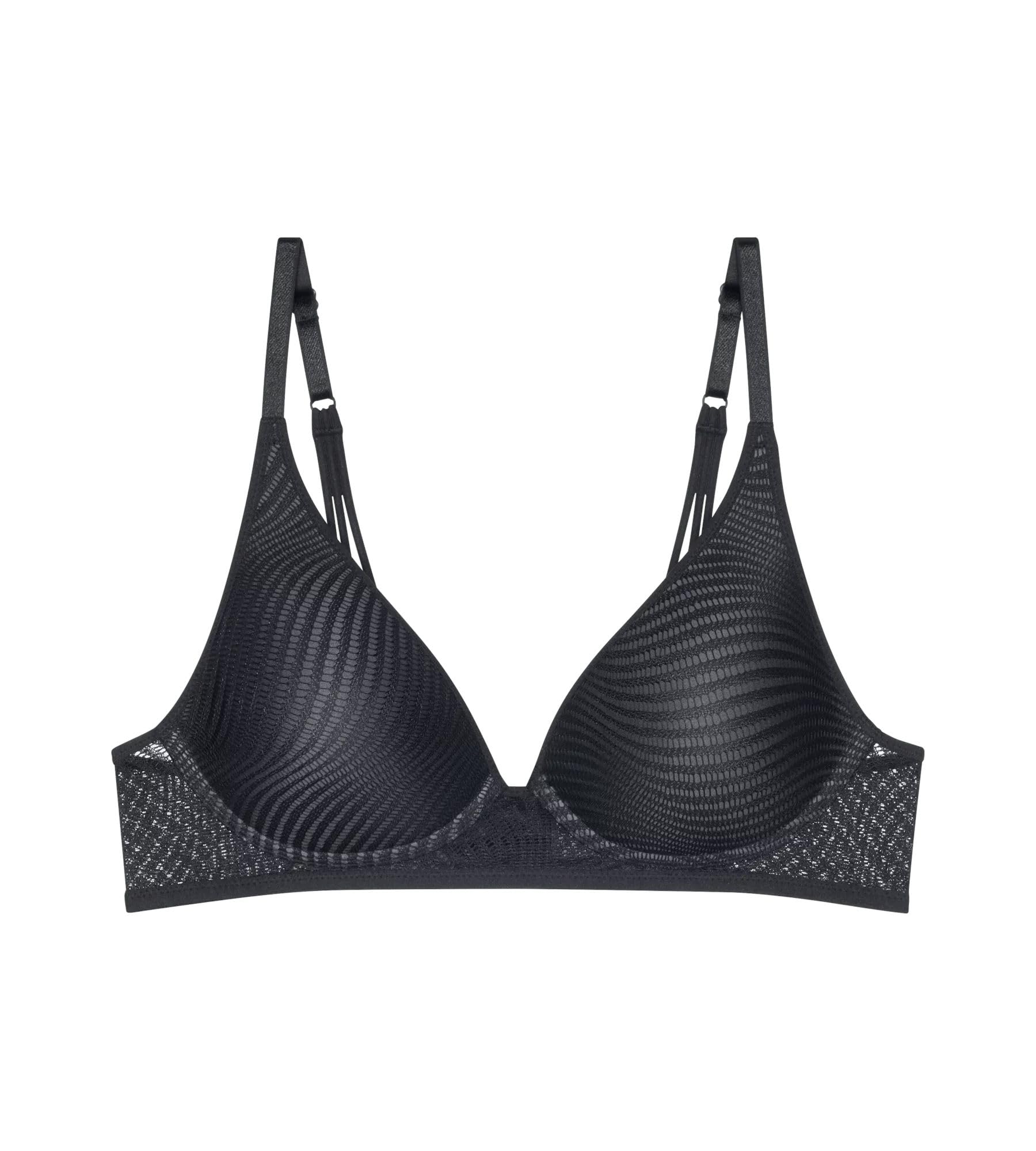 Triumph Women's Black Harmony Spotlight P Ex Bra, 38C