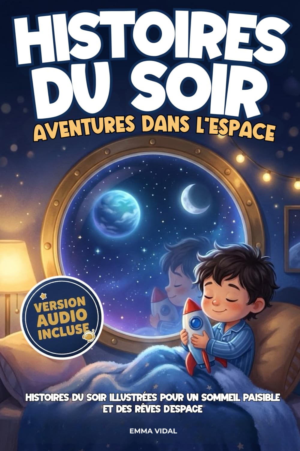 Histoires du soir - Aventures dans l'Espace: Livre pour enfants dès 2 ans pour un rituel du coucher tout doux en 5 minutes | Histoires du soir illustrées pour un sommeil paisible et des rêves d'espace