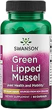 Swanson New Zealand Green Lipped Mussel 500 mg 60 Caps 1 Pack by Swanson
