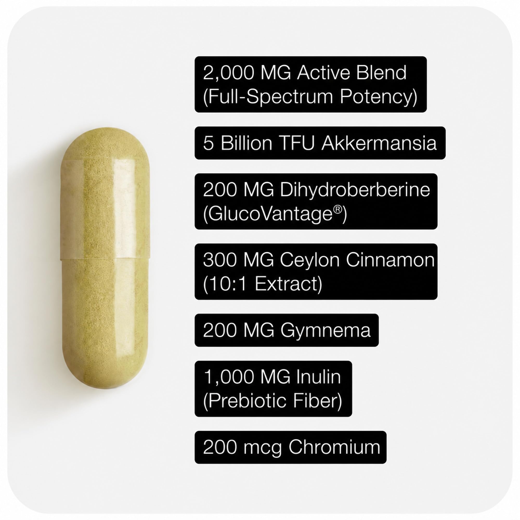 Toniiq GLP-1 Support – with GlucoVantage® Dihydroberberine and Akkermansia — Amazon image 4