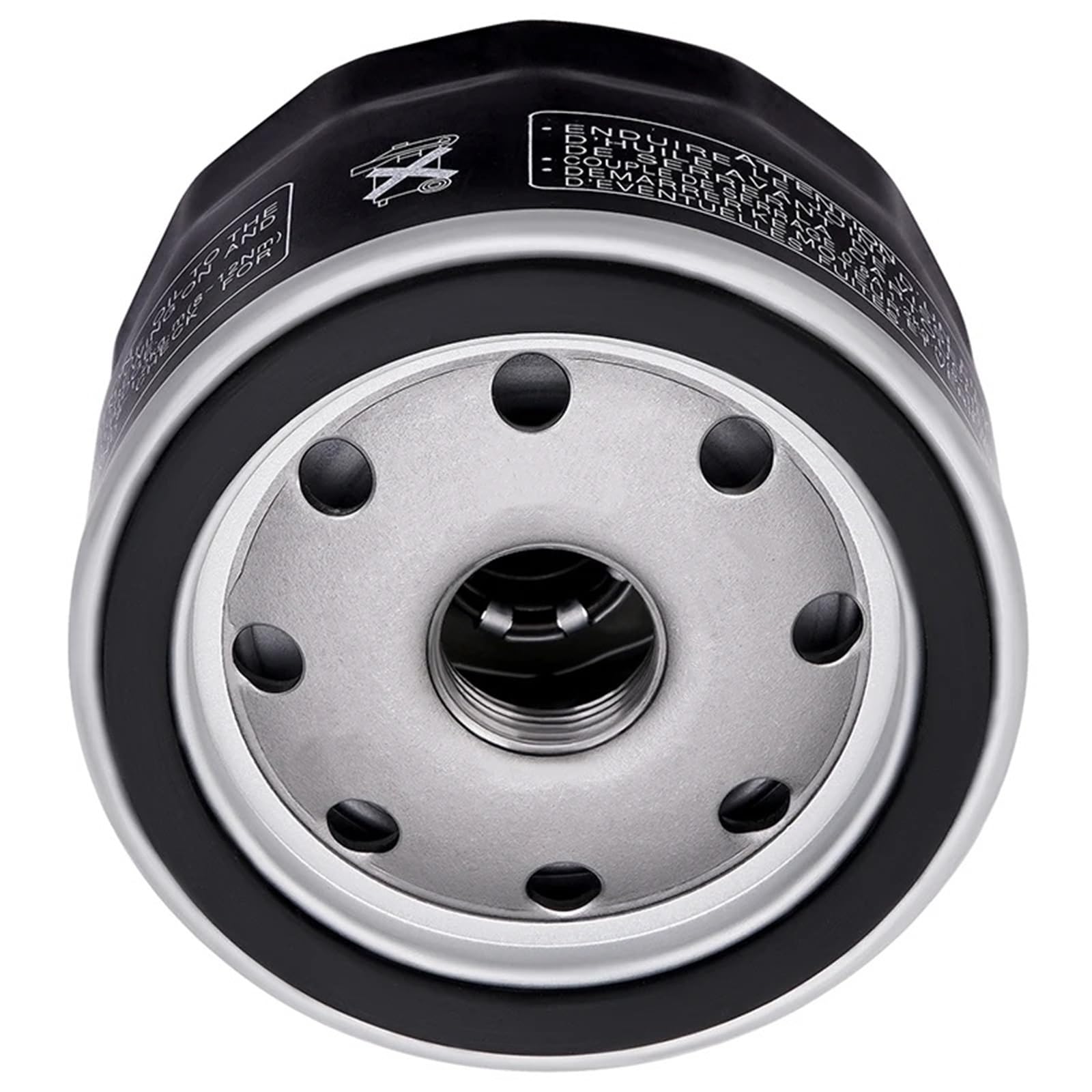 Motocyklowe Filtr 1/2/4/6 szt. Filtr oleju motocyklowego pasuje do BMW C650 647 C650gt F650GS F700GS F750GS F800GS 798 K72 K81 F800R Motocyklowe filtry oleju(6 Pcs)