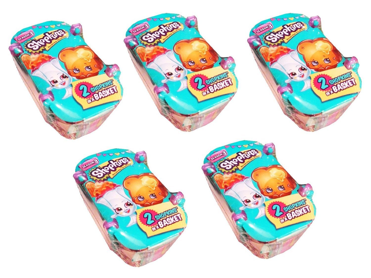 Shopkins Season Bundle Of Shopping Baskets Desertcart INDIA