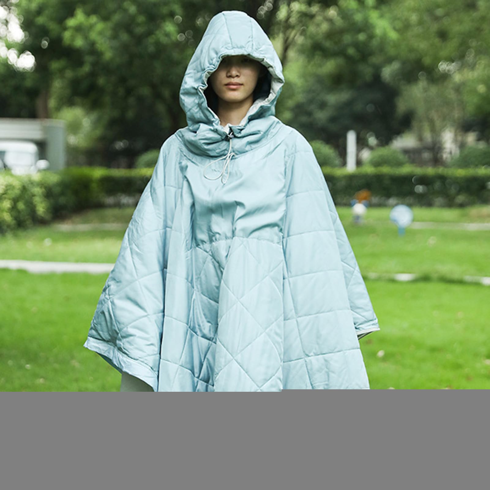 Manta Térmica para Camping Poncho Aislante Usable