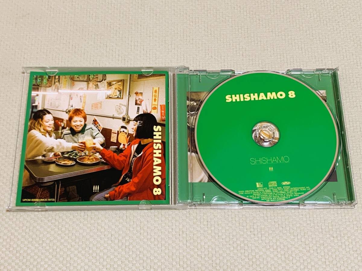 Amazon.co.jp: SHISHAMO8／SHISHAMO☆アルバム 初回限定盤/CD+DVD 