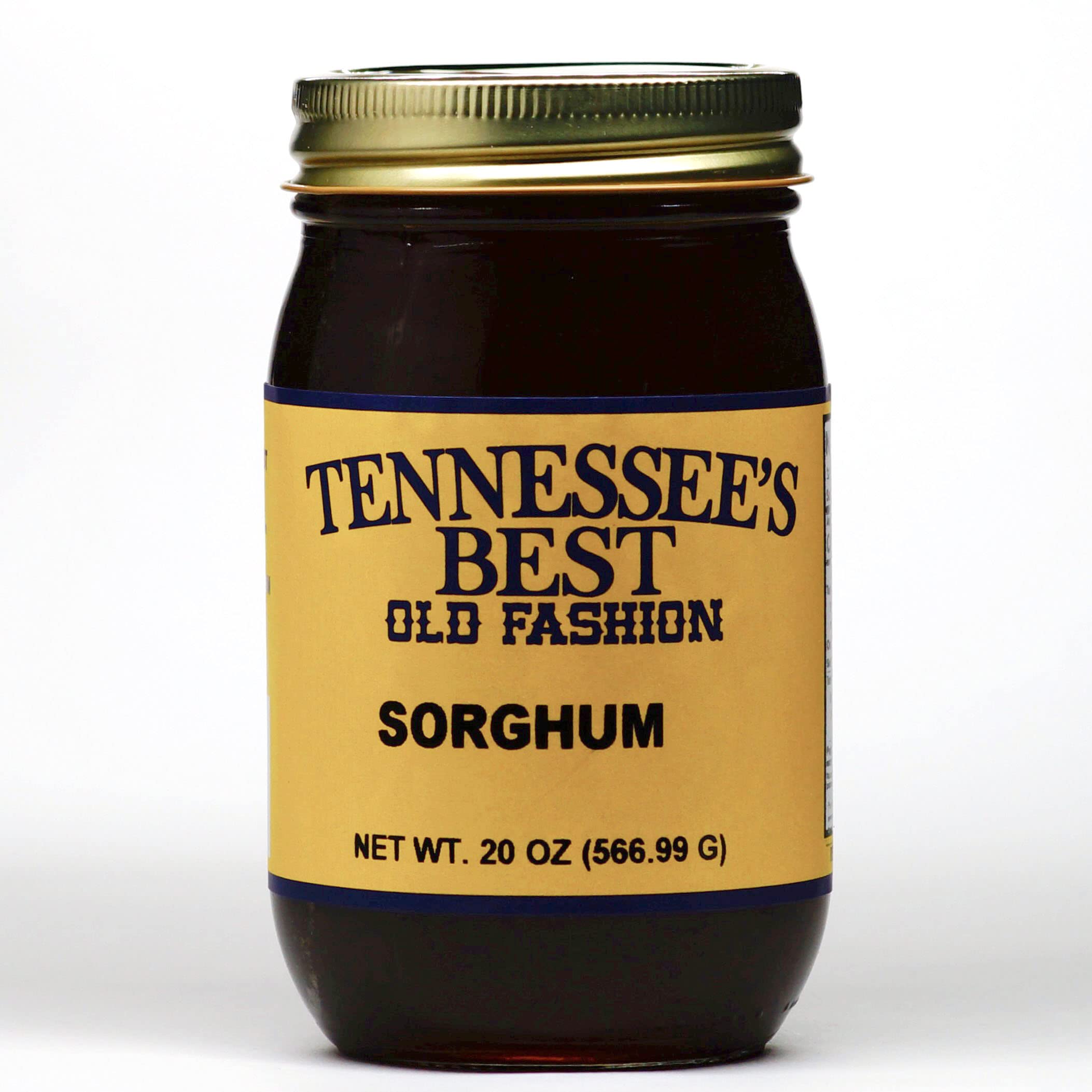 Tennessee's Best Old Fashion Sorghum | Handcrafted with Simple Ingredients  | Pure Sorghum Molasses | All Natural, Small Batch-Made - 16 oz Jar (454 g)
