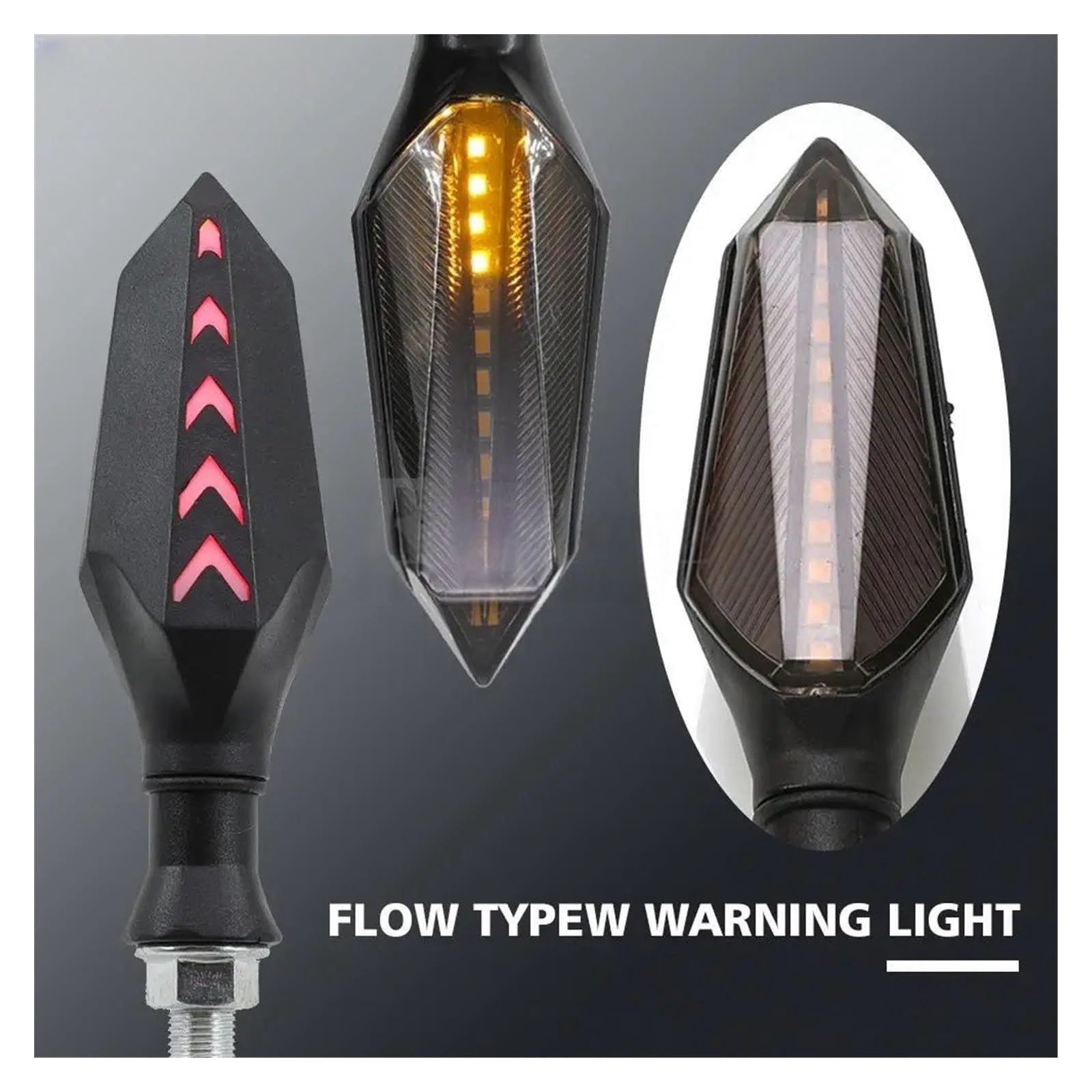 Indicatori di direzione LED universali moto Indicatoris Motos